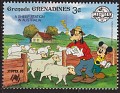 Grenadines 1988 Walt Disney 3 ¢ Multicolor Scott 1000
